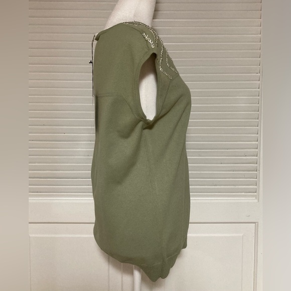 NWT Reba Sleeveless Blouse Size Large - Picture 3 of 10